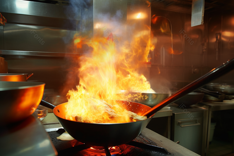 广告设计素材元素餐厅后厨大厨炒菜颠勺,高清,摄影图,摄影图片,图片大全,摄影图免费下载